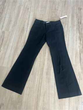Banana Republic Black Sloan Fit Classic Dress Pants size 4P